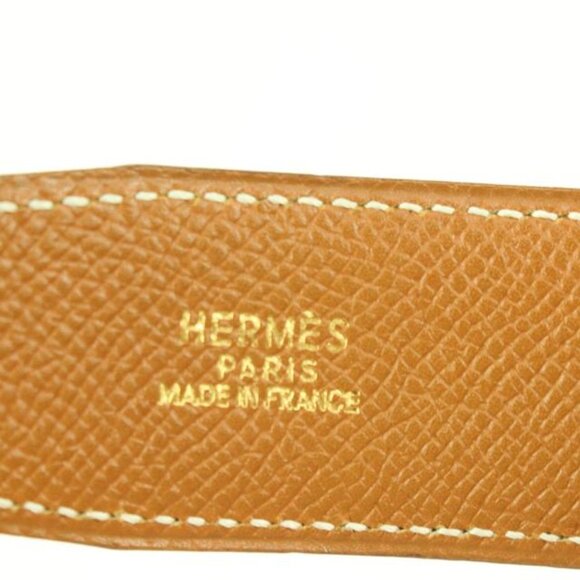 Hermès Black x Brown x Gold 32mm Reversible H Logo Belt Kit 49h421s main image 11